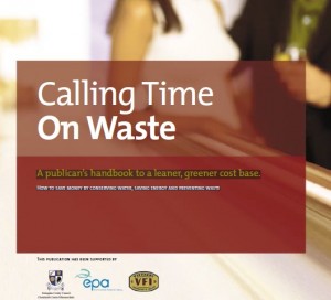 calling time on waste logo